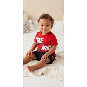 Nike Baby Boys Just Do It 2-Piece T-Shirt Short Set Size 24M